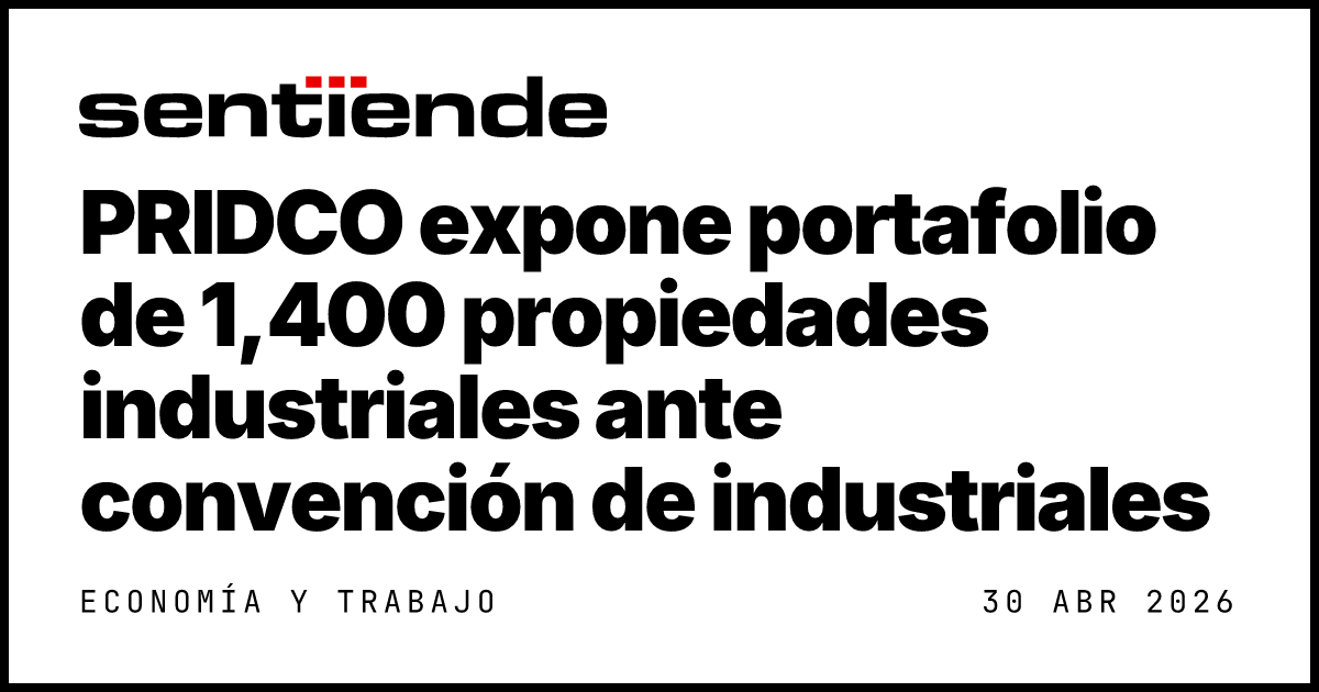 PRIDCO expone portafolio de 1,400 propiedades… — Sentiende
